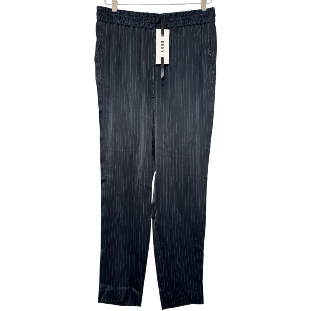 DKNY Women's Black Pinstripe Pants